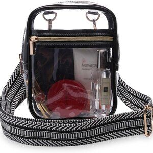 Clear Stadium Bag Crossbody Purse for Women